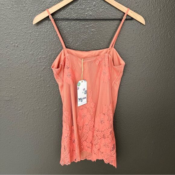 NWT Show Me Your Mumu Super Slip Dress in Coral Peach | size XS - Picture 4 of 8